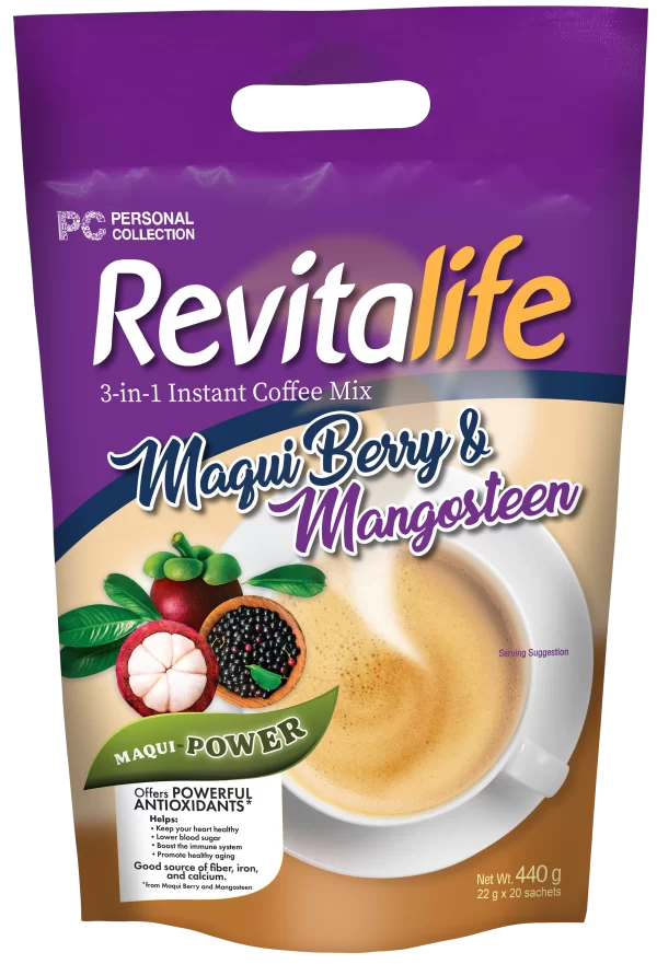 Revitalife Maqui Berry & Mangosteen Instant Coffee Mix